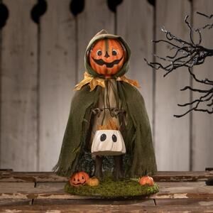 Bethany Lowe Jolly Jack Pumpkin 10.25" Figure TD5133 Halloween Decor NEW